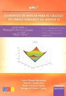 Emc2 Â· Elementos de Matlab para el Cálculo en Varias Variables (Al Menos 2)