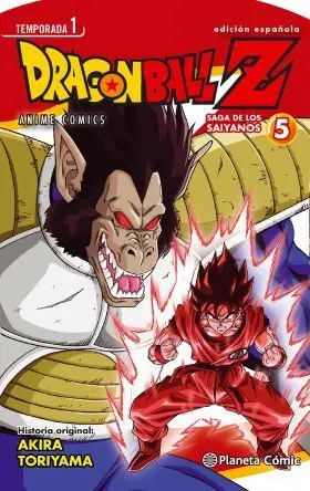 Dragon Ball Z Anime Series Saiyanos Nº05/05