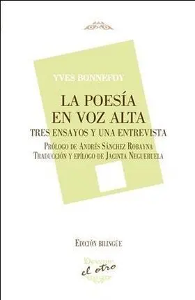 Poesia en Voz Alta, la (El Otro 106)