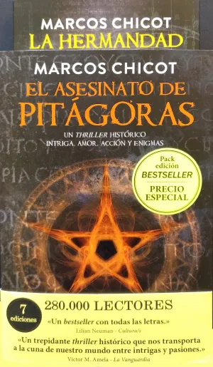 Pack Regalo el Asesinato de Pitagoras y la Hermand