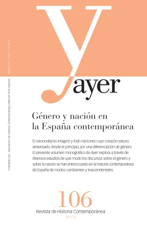 Genero y Nacion en la España Contemporanea