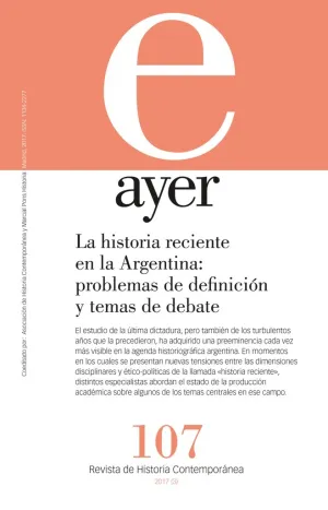 La Historia Reciente en la Argentina: Problemas de
