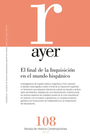 El Final de la Inquisicion en el Mundo Hispanico:
