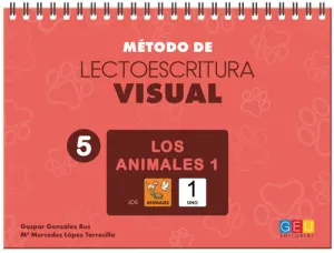 Metodo de Lectoescritura Visual 5. Los Animales 1