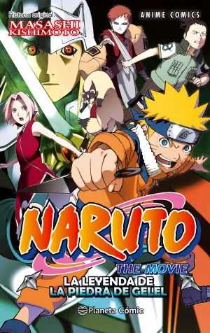 Naruto Anime Comic Nº03 la Leyenda de la Piedra de Gelel