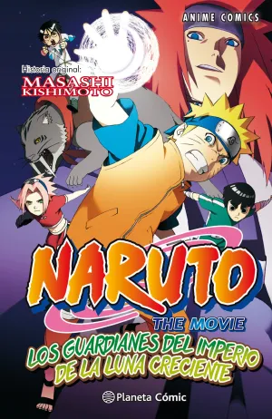 Naruto Anime Comic Nº04 los Guardianes del Imperio de la Luna Creciente