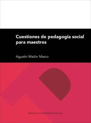 Cuestiones de Pedagogia Social para Maestros