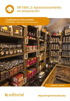Aprovisionamiento en Restauracion. Hotr0309 - Dire