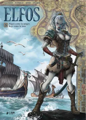 Elfos 08: Negro Como la Sangre/ Rojo Como la Lava