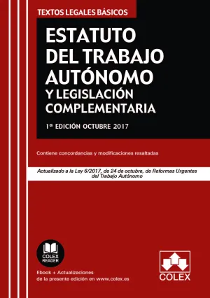 Estatuto del Trabajo Autonomo y Legislacion Comple