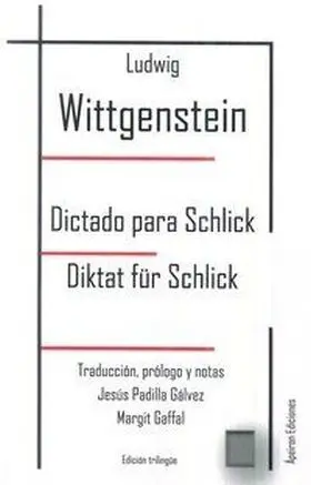 Dictado para Schlick. Diktat Für Schlick