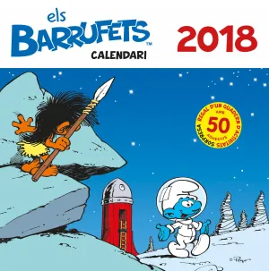 Calendari Barrufets 2018