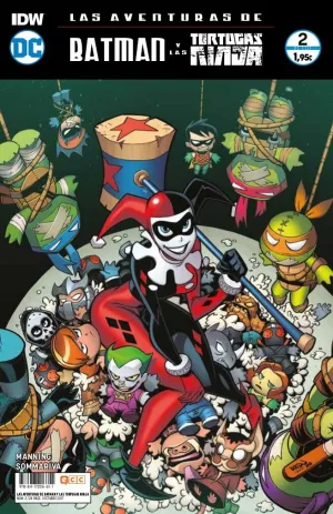 Las Aventuras de Batman y las Tortugas Ninja 02 /06