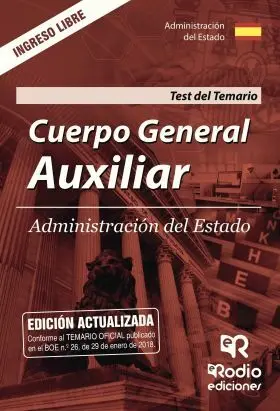 Cuerpo General Auxiliar Administracion del Estado.