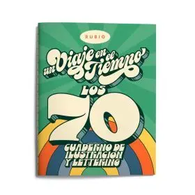 Un Viaje en el Tiempo Años 70 - Ilustración y Lettering