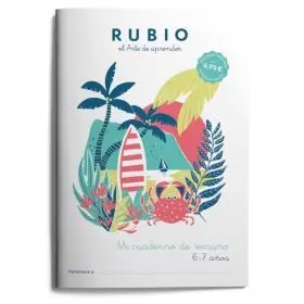 Mi Cuaderno de Verano Rubio 6-7 Años