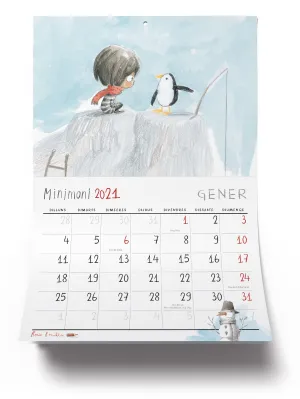 Calendari Minimoni 2021 Catalan