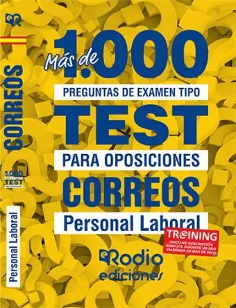 Correos. Personal Laboral: Más de 1. 000 Preguntas de Examen Tipo Test para Oposi
