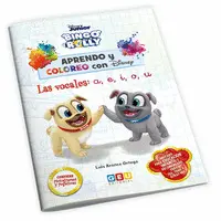 Aprendo y Coloreo con Disney. Las Vocales Bingo y Rolly
