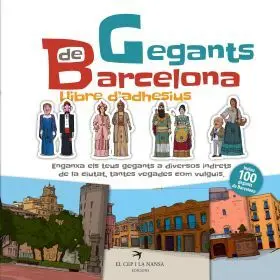 Gegants de Barcelona. Llibre D''adhesius