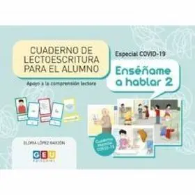 Cuaderno de Lectoescritura Covid-19 Enseñame a Hablar 2