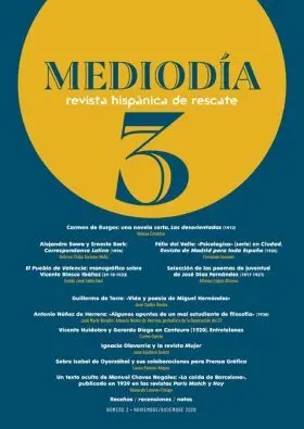 Mediodia. Revista Hispanica de Rescate. 3