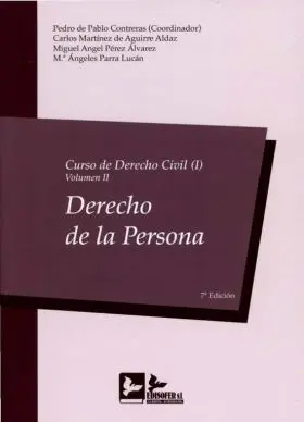 Derecho de la Persona. Curso de Derecho Civil