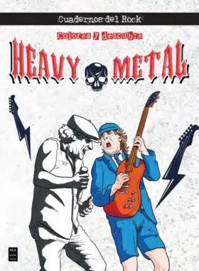 Colorea y Descubre - Heavy Metal