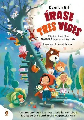 Erase Tres Veces. Mi Primer Libro en Letra Mayuscula, Ligada y de