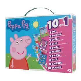 Maletin 10 en 1 - Pepa Pig