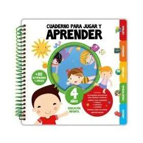 Cuaderno para Jugar y Aprender 4 Años
