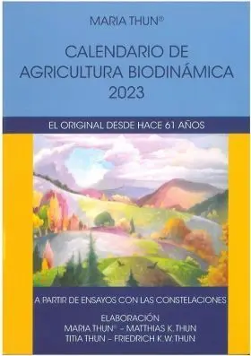 Calendario de Agricultura Biodinamica 2023