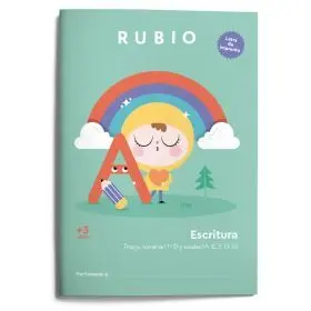 Cimp3 Escritura Letra Imprenta 3 Años  Rubio
