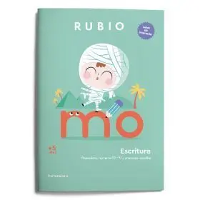 Cimp5 Escritura Letra Imprenta 5 Años  Rubio
