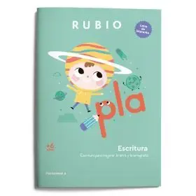 Cimp6 Escritura Letra Imprenta 6 Años  Rubio