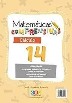 Matematicas Comprensivas Numeros y Calculo 14