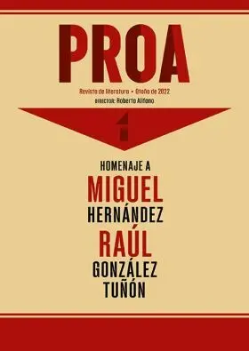 Proa. Revista de Literatura. 1