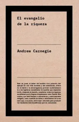 El Evangelio de la Riqueza