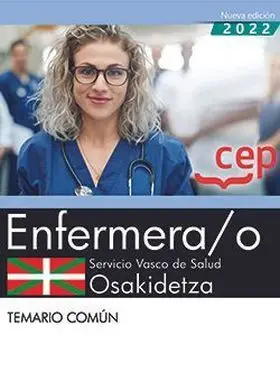 Enfermerao Servicio Vasco de Salud Osakidetza Temario Comun