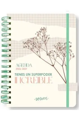 Agenda Escolar Semanal 2026-2027 Defreds