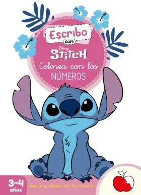 Escribo con Stitch. Colorea con los Numeros (Disney. Primeros Aprendizajes)