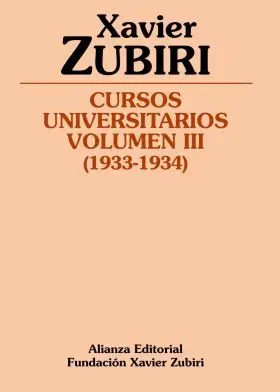 Cursos Universitarios. Volumen Iii (1933-1934)
