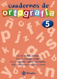 Cuaderno Ortografia 5