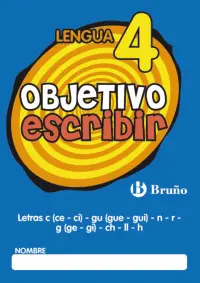 Objetivo Escribir 4 Letras C (Ce - Ci) - Gu (Gue -