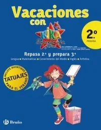 Vacaciones Kika Repasa 2 Primaria y Prepara 3