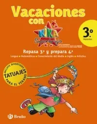 Vacaciones Kika Repasa 3 Primaria y Prepara 4