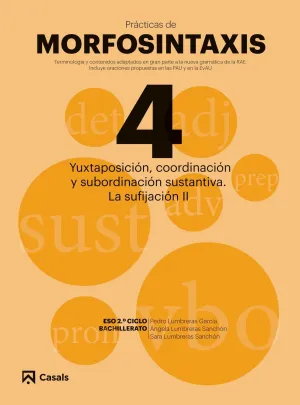 Practicas Morfosintaxis 4 Coordinacion y Subordinacion Sustantiva. La Sufijacio