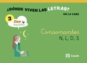 Nivel 3 ¿Donde Viven las Letras en la Casa. 4 Años