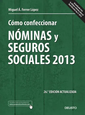 Como Confeccionar Nominas y Seguros Sociales 2013