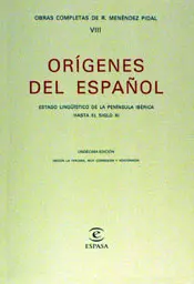 Origenes del Español. Estado Linguistico